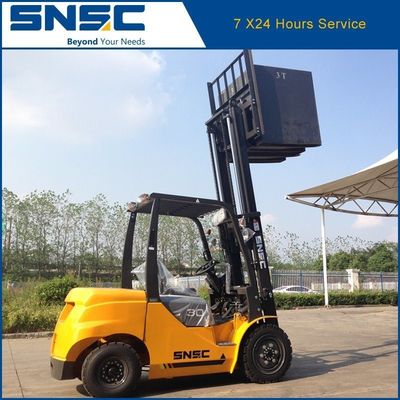 3000 kg Diesel Counterbalance 5000 mm Lift Diesel napędzany wóz widłowy