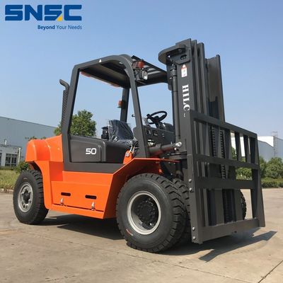 SNSC 5 tony wózek widłowy z silnikiem wysokoprężnym 1T - 5T ładunek Mitsubishi Diesel Fork Truck