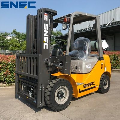 2500 kg wózek widłowy kontenerowy China Gq491 Lp wózek widłowy gazowy