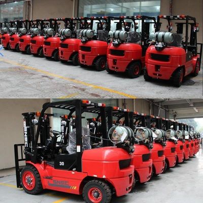 3t wózek widłowy FL30 Wyrobnik widłowy napędzany gazem ciekłym 3000mm~5000mm Wysokość dźwigni