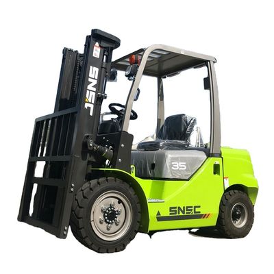 Stronny przemiennik 4x4 wózek widłowy YUNNEI Silnik 3500kg Mały wózek widłowy