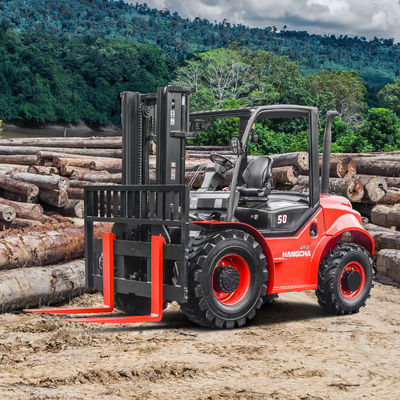 SNSC 5 Ton Rough Terrain Forklift Producenci 2WD 4WD 5000KGs ładunek