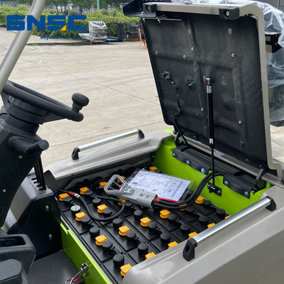 3 kołowy elektryczny wózek widłowy 1.6T 1.8T 2T 3 kołowy wózek widłowy pełny silnik AC