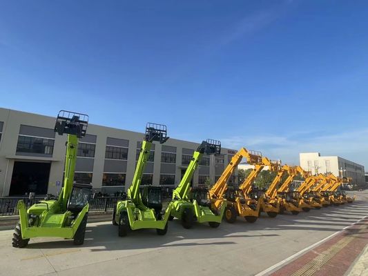 Silnik wysokoprężny 4 tony Telehandler SNSC wózek widłowy