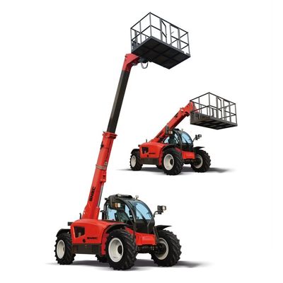 SNSC Teleskopowy wózek widłowy Telehandler 3T EPA T4F Silnik Telehandler Wydrukowanie