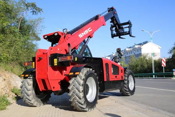 SNSC Teleskopowy wózek widłowy Telehandler 3T EPA T4F Silnik Telehandler Wydrukowanie
