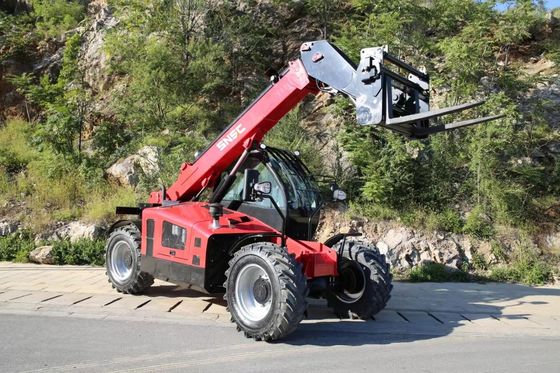 SNSC Teleskopowy wózek widłowy Telehandler 3T EPA T4F Silnik Telehandler Wydrukowanie