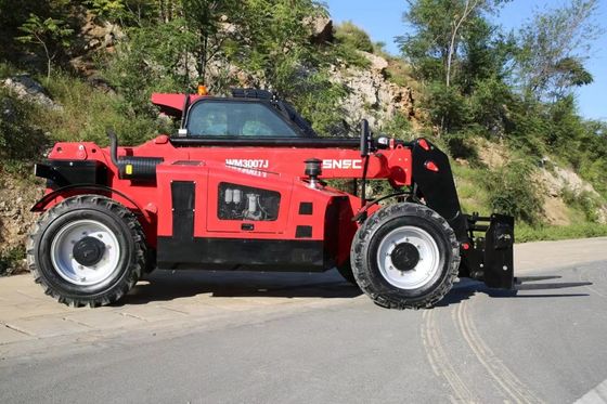 SNSC Teleskopowy wózek widłowy Telehandler 3T EPA T4F Silnik Telehandler Wydrukowanie