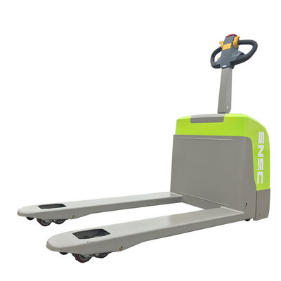 Litium Battery Powered Pallet Jack 1,5tonowy Elektryczny Palet Truck Green