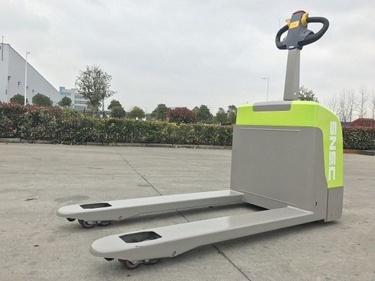 Litium Battery Powered Pallet Jack 1,5tonowy Elektryczny Palet Truck Green