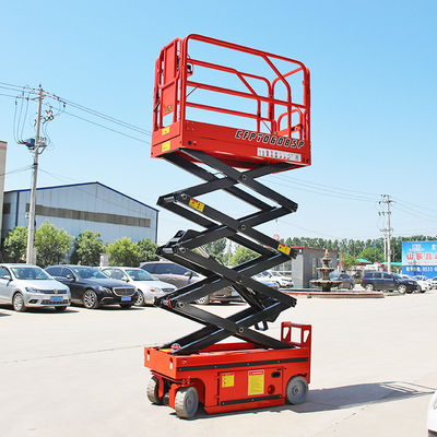 300 kg samobieżny elektryczny podnośnik nożyczkowy OEM Mobilna platforma podnośnika nożyczkowego
