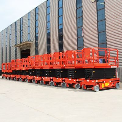 4m-16m Platformy roboczej powietrznej SNSC Scissor Platformy roboczej samojezdnej