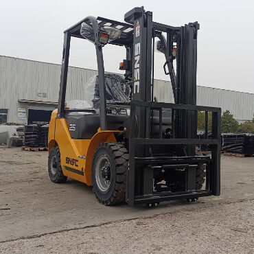 7T Load Capacity Heavy Duty Diesel Forklift With Long-Life Engine and Reinforced Mast